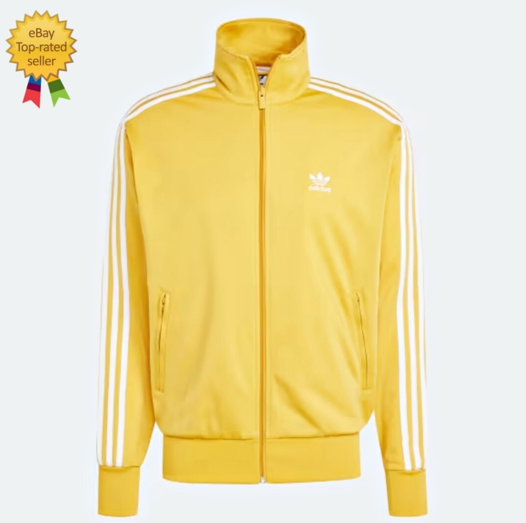 ADIDAS Men's ADICOLOR FIREBIRD TRACKTOP JACKET IY8736 Yellow