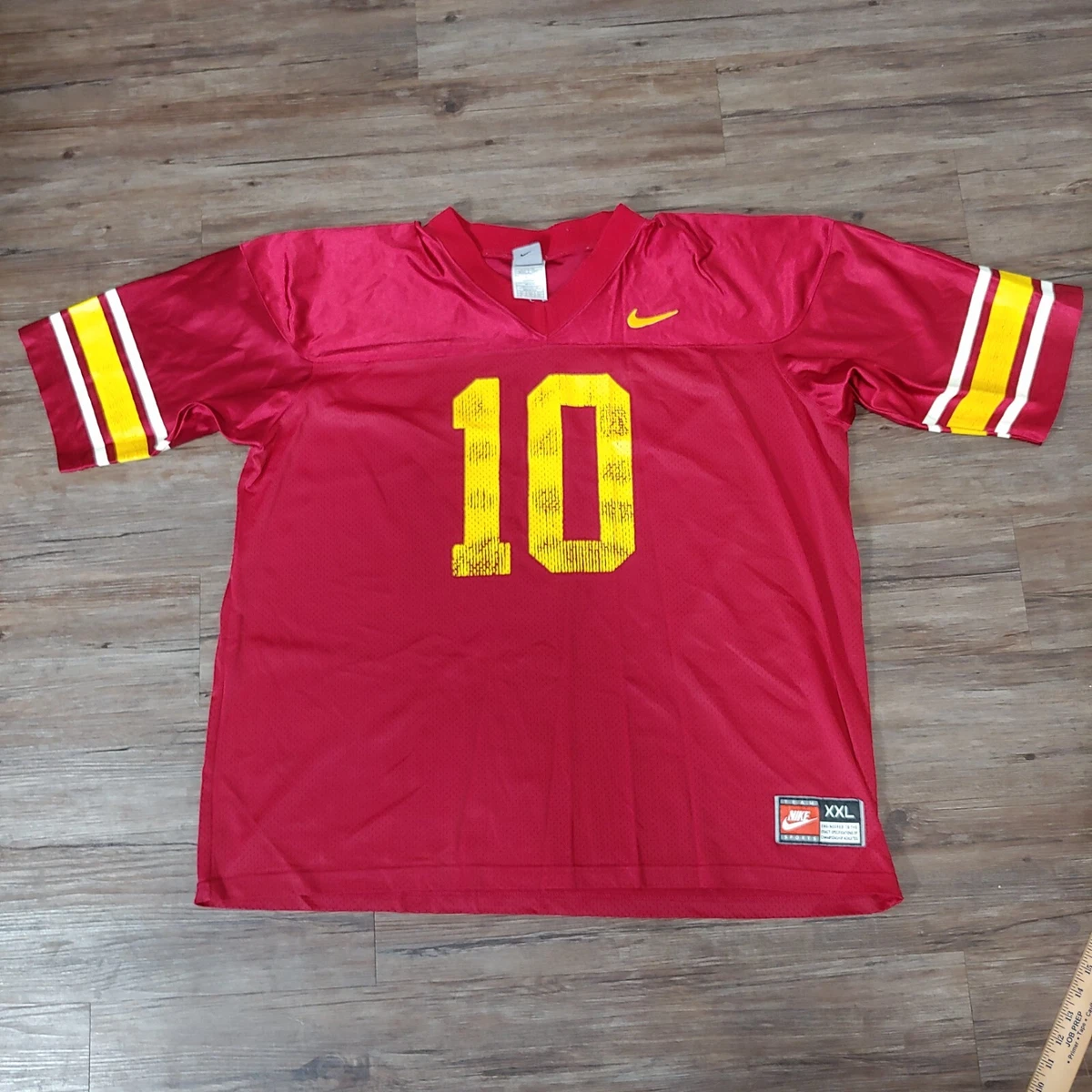Vintage Nike USC Trojans 10 Football Jersey John David Booty made in USA 2XL