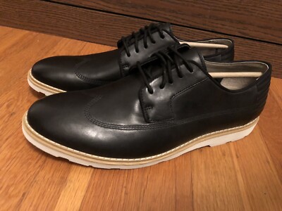 Clarks Gambeson Style Wingtip Oxfords sz 9.5 Black | eBay display picture 3