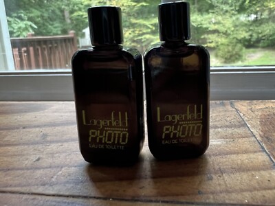 Karl Lagerfeld PHOTO Eau de Toilette PARFUM mini splash,USA