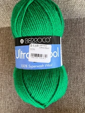 Berroco Ultra Wool 100% Superwash Wool #3335 Green.