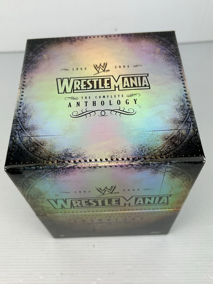 WWE WrestleMania Anthology: 21-Disc Box Set DVD, 2005 Complete Read Description - Image 4 of 4