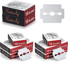 120 Pieces Callus Shaver Replacement Blades Corn Plane Blades Stainless Steel B