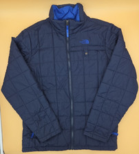 The North Face Jacket Boys XL 18/20 Blue Quilted Insulated Full Zip NF0A34SS