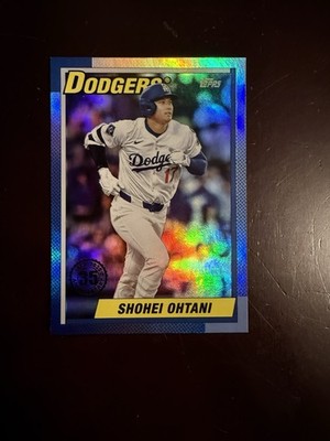 shoheiページ 2025 Topps Update Shohei Ohtani Silver Foil 1990 U90-33 Insert | eBay