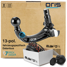 Für Audi A5 Sportback 8TA Oris Anhängerkupplung abnehmbar & 13poliger E-Satz TOP