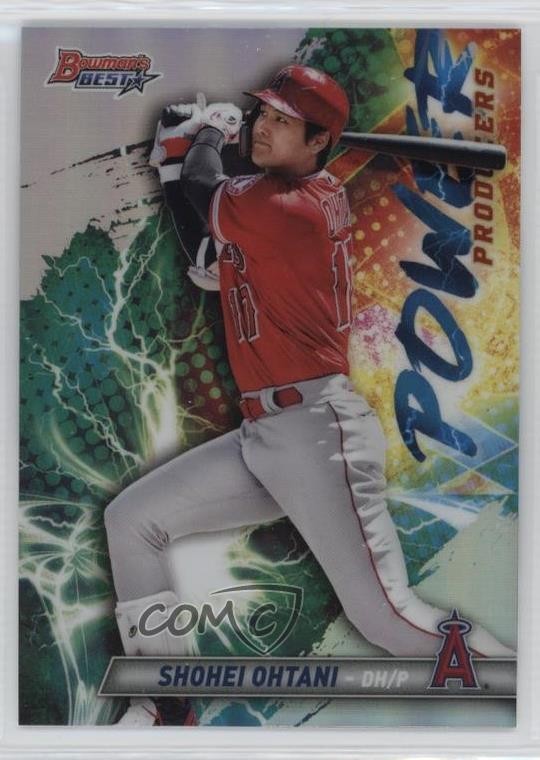 2019 Bowman's Best Power Producers Shohei Ohtani #PP-SO 12ok