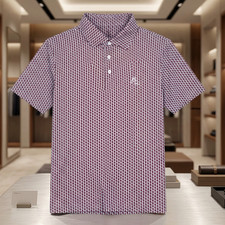 HOT Rhoback St. John's Red Storm Polo UPF Sun Protection Performance
