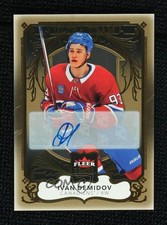 2025-26 Upper Deck Fleer Ultra Team Gold Ivan Demidov #UT13of20 Auto 17nu