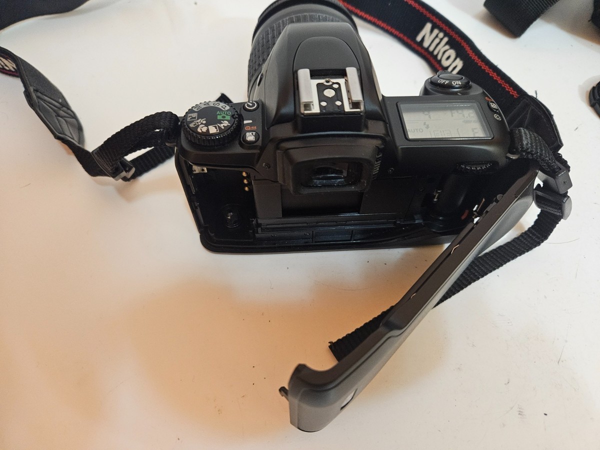 Nikon F65 Film Camera + 28–100mm Lens – Tested, Flash Works, w