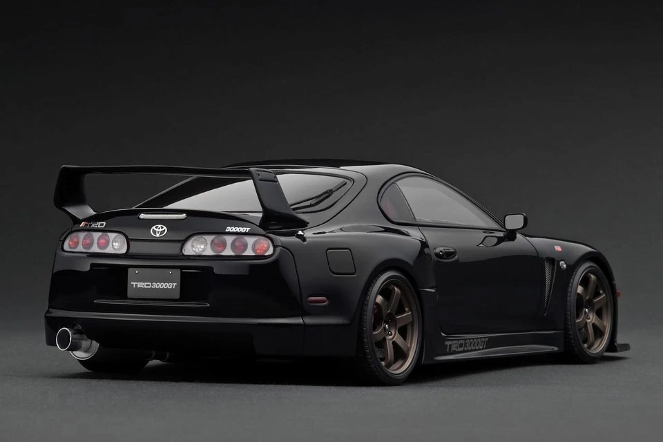 ignition model 1/18 Toyota Supra (A80) TRD 3000GT Black IG3599 - Image 2 of 2