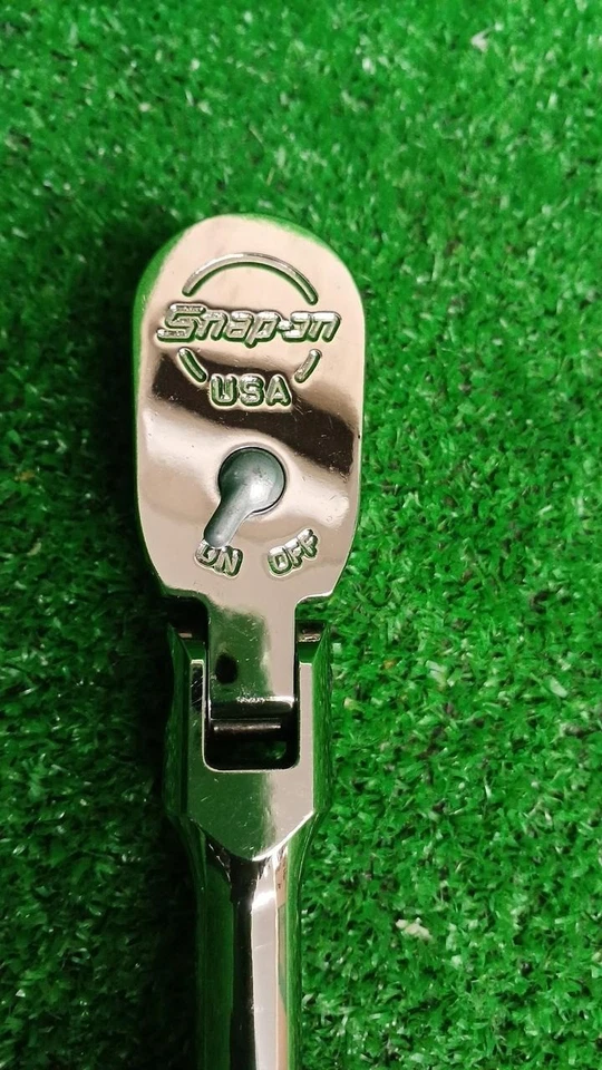 SNAP-ON Tools FLF80 3/8" Drive Dual 80 Technology Long Handle Flex-Head Ratchet - Image 3 of 4