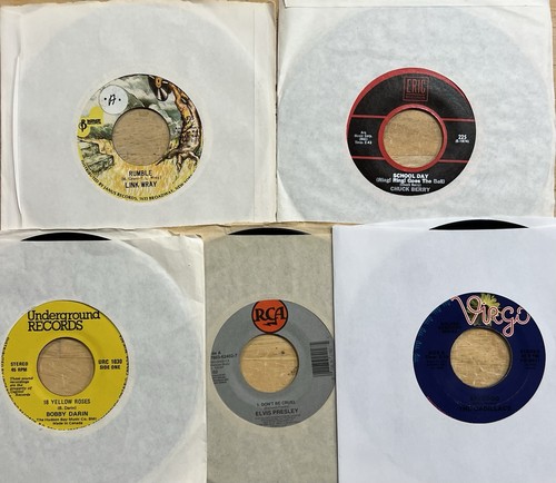 85 45 rpm Records Great For Jukebox Rock N Roll Oldies Doo Wop R&B - Picture 8 of 17