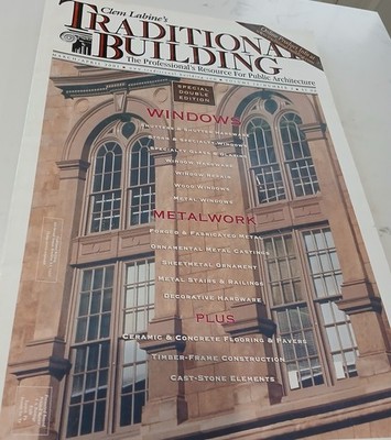 Traditional Building Mar/Apr 2001 Issue 2 Doors Windows Metalwork Illustrated