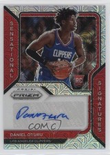 2020-21 Panini Prizm Sensational Signatures Mojo 21/25 Daniel Oturu Auto 19l5
