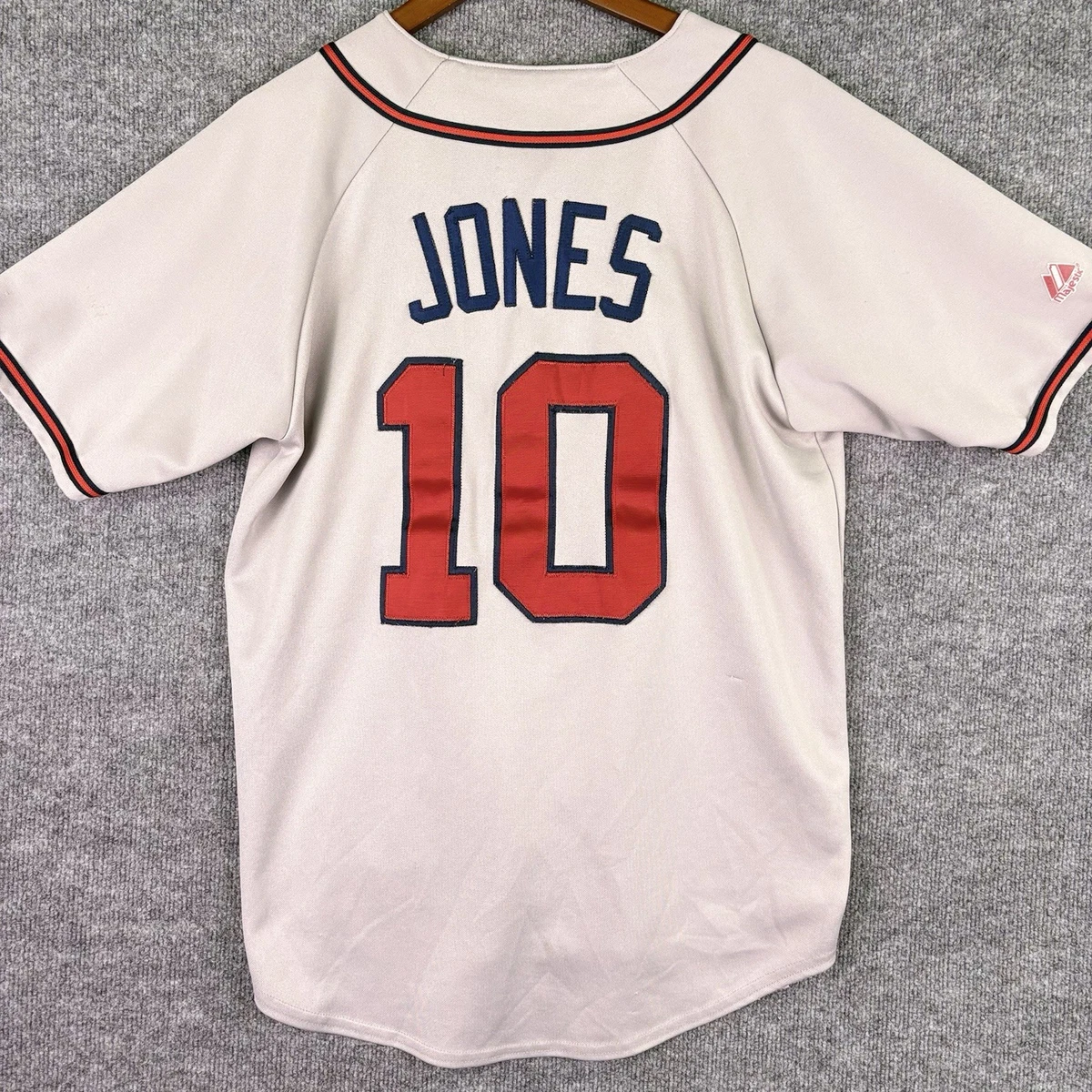 Majestic Chipper Jones MLB Jerseys for sale | eBay
