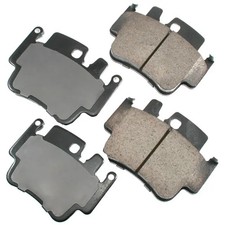Genuine AKEBONO Akebono EURO Ultra Premium Ceramic Disc Brake Pad Kit EUR917
