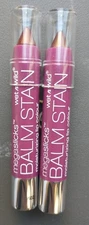 2 Wet n Wild Mega Slicks Balm Stain Lip Colour Stick #124 Lady And The Vamp