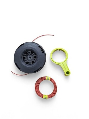 しまりん　　点棒 Ryobi Reel Easy+ Bump Feed Head with Speed Winder - Green