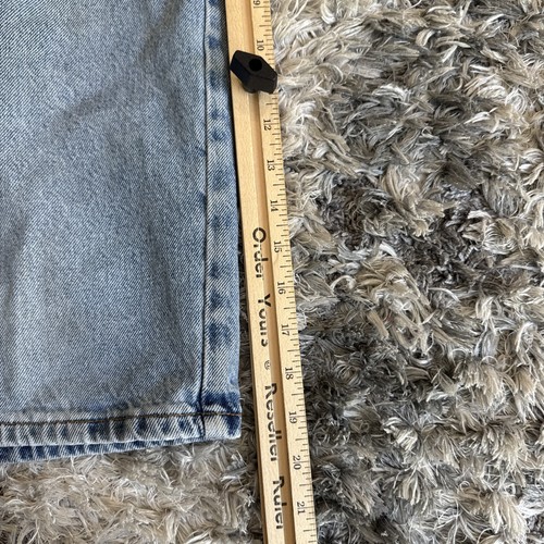 Vintage Levi’s 562 Shorts Boys Slim 12 24” Blue Orange Tab Loose Fit Jorts Youth - Picture 7 of 16