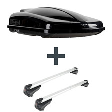 Dachbox Topbox TopBox 420 Duo + Dachträger G3 für Audi A6 Avant Typ 4B/C5 TOP