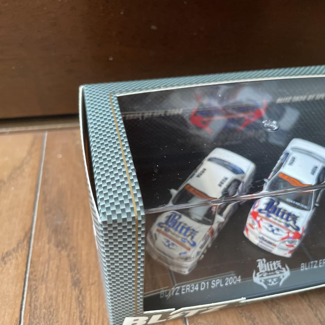 1/64 ホットワークス ドリフトパフォーマンス 2006 BLITZ ER34 1