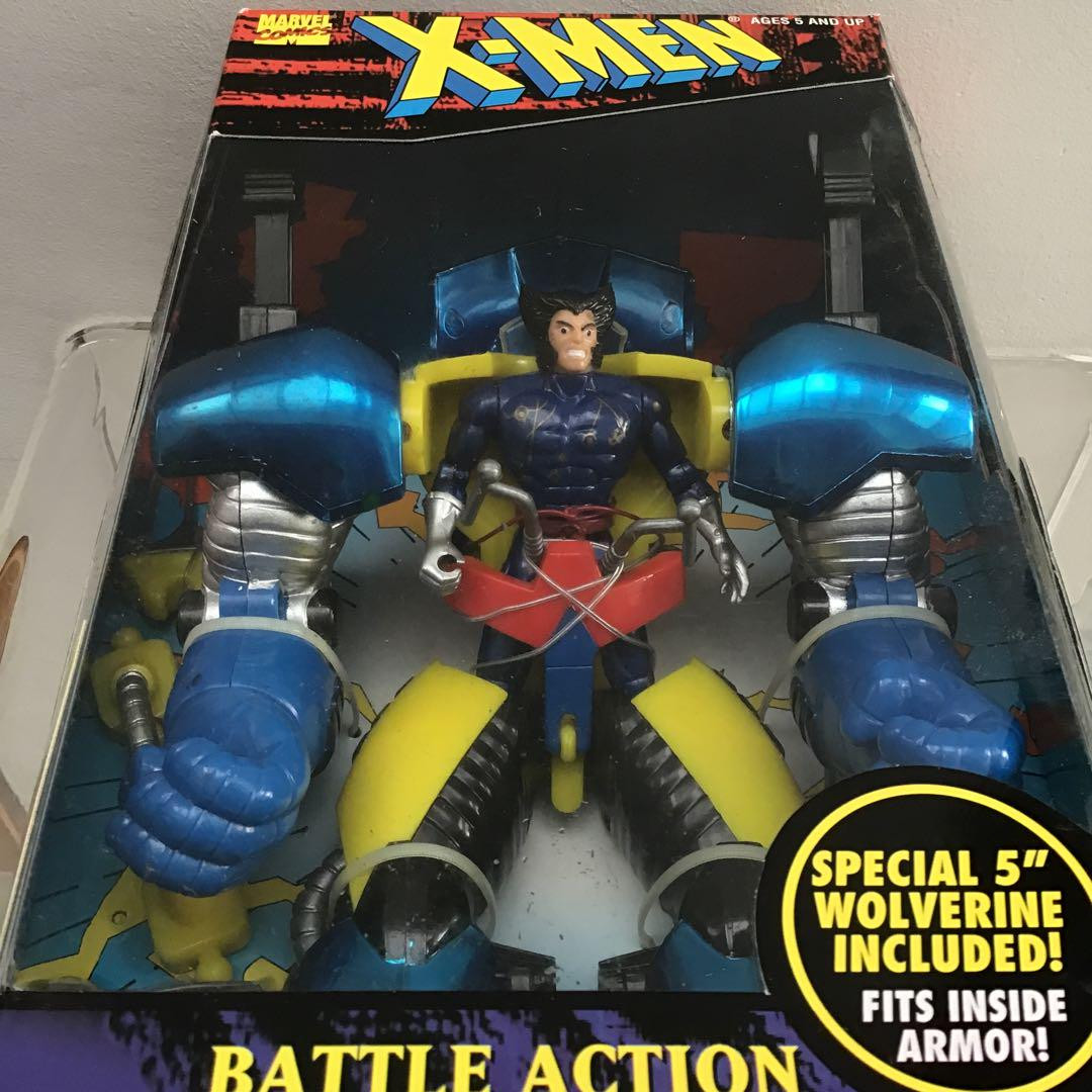 TOYBIZ Marvel Comics X-Men Battle Action Mega Armor