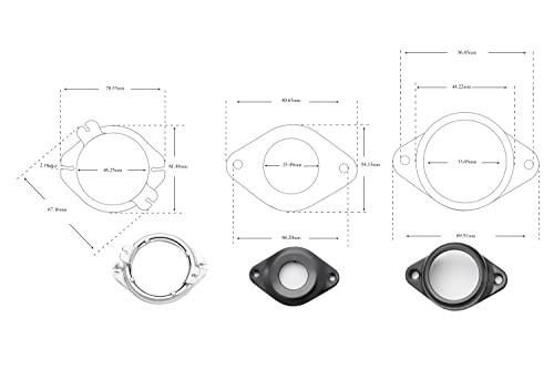 BMX Fahrrad Kreisel Bremskabel vorne + hinten (oben + unten) Spinner Rotor Set Kit - Bild 6 von 6