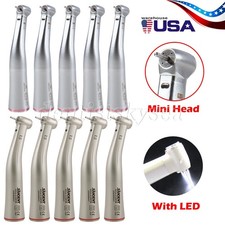 1-5x Dental 1:5 Increasing Contra Angle Optic LED Handpiece Fit Electric Motor