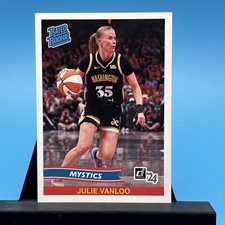2024 Panini Instant WNBA Retro Rated Rookie #10 Julie Vanloo Mystics Valkyries