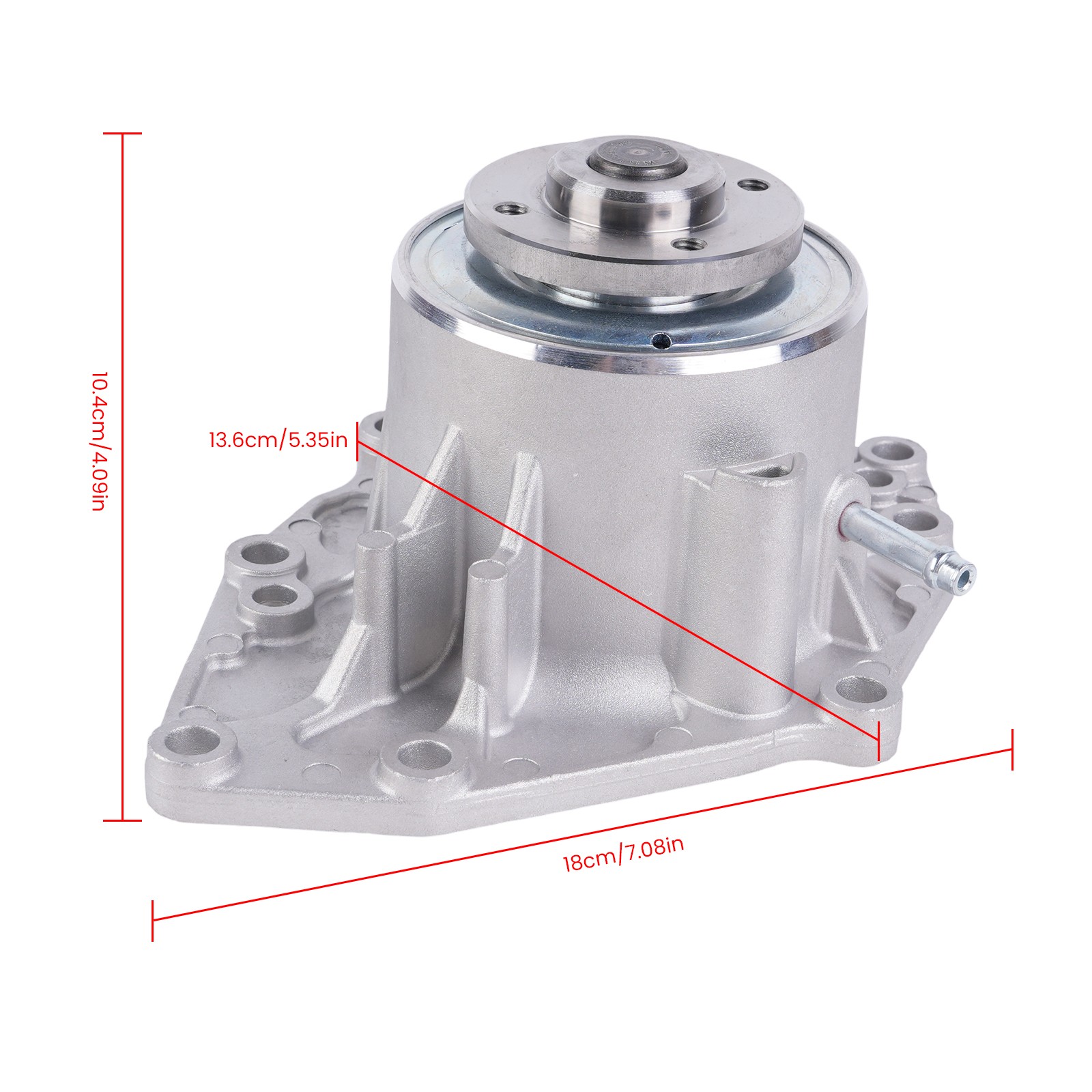 Bentley Bentayga Speed 2017-2020 Water pump with housing P/N 07P121008C