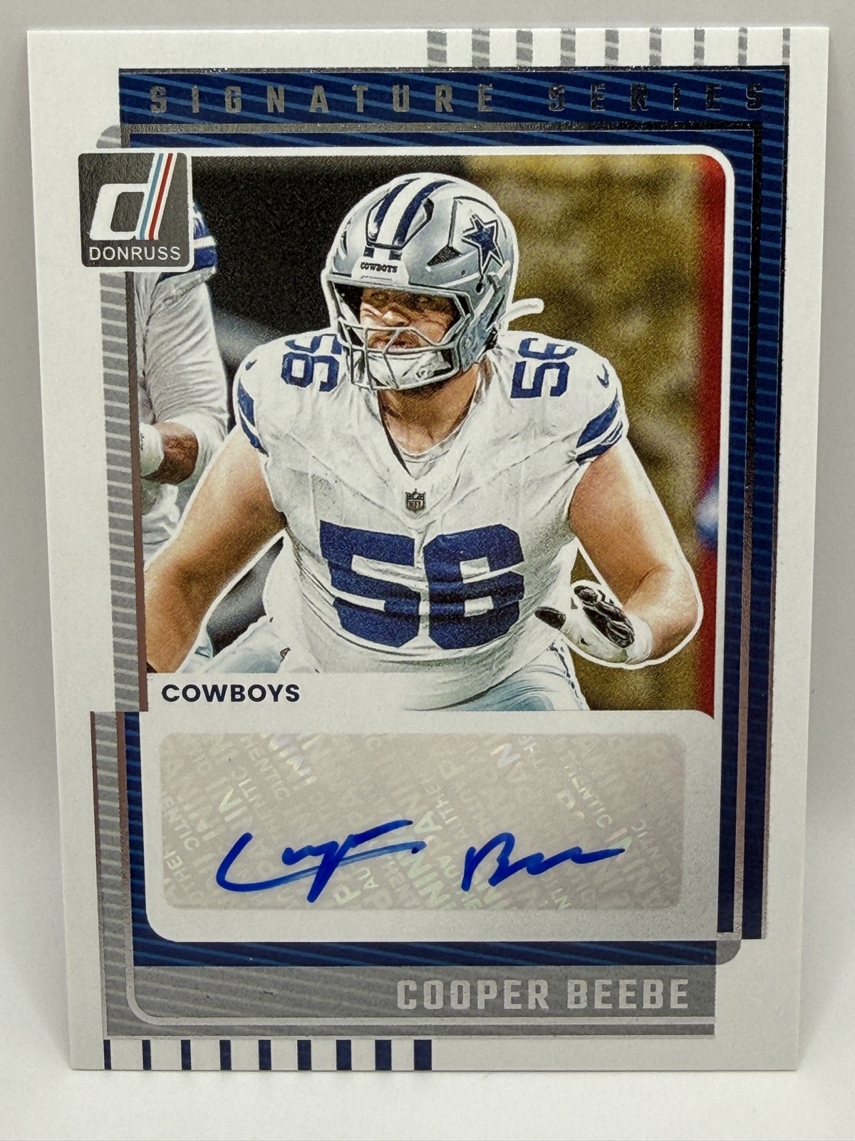 Cooper Beebe - Cowboys - 2025 Donruss Signature Series #SS-CBE AUTO