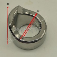 Customizable Male Stainless Steel Scrotum Ring Penis Weight Stretcher