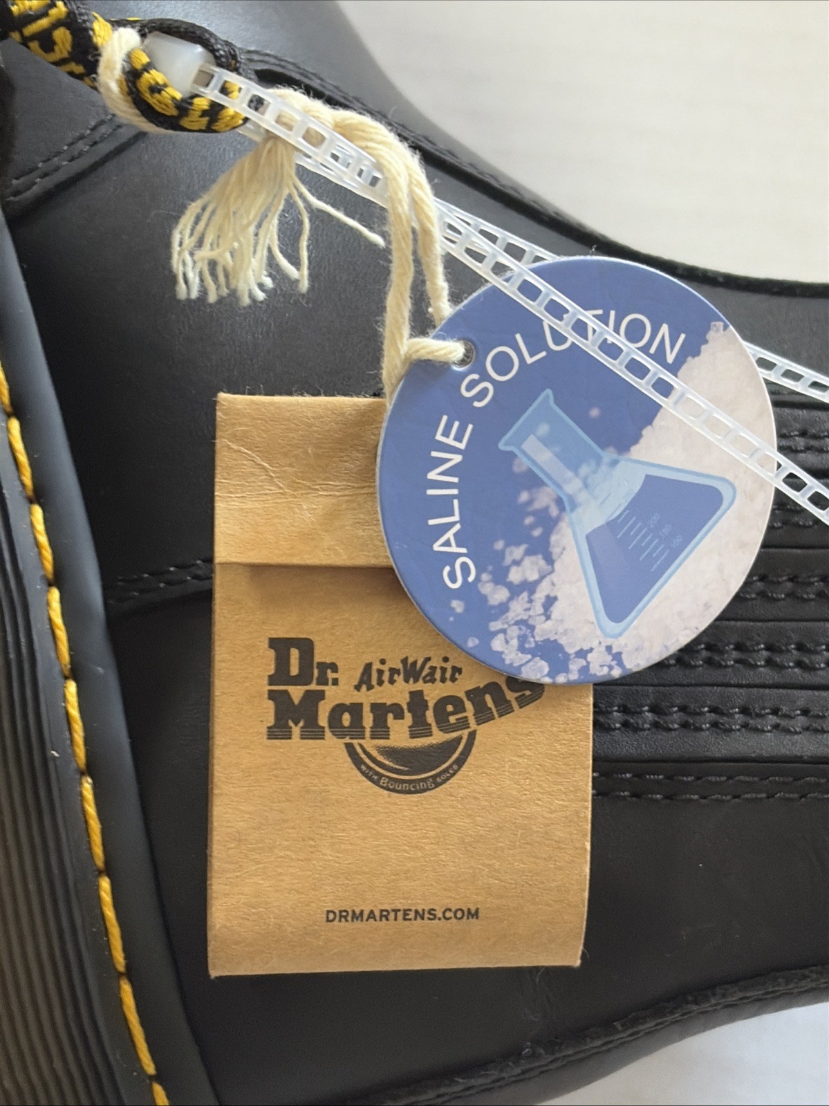 Dr. Doc Martens 2976 Wintergrip Womens Sz 4 Chelsea AirWair Black Leather Boot thumbnail 7