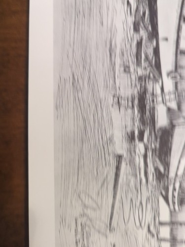A.Shemroske Kemah,Texas Signed Autograph Print 17.5x11.5 Sketched "2 Boats" 1977 - Picture 11 of 14
