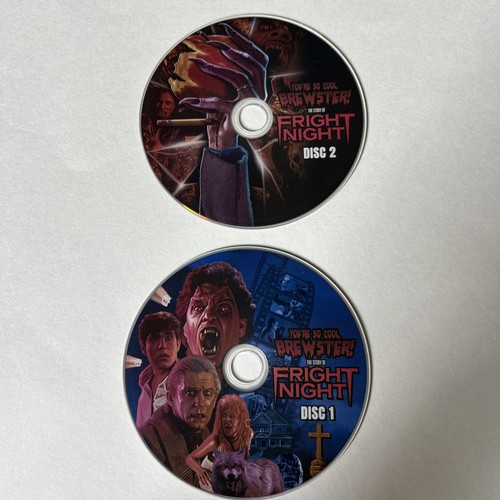 VS You're So Cool Brewster Story of FRIGHT NIGHT Blu ray-slipcover-OOP-Tom Holla - Picture 2 of 7