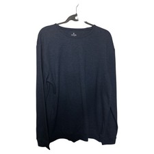 Stafford Men's Blue Long Sleeve Shirt NWT Large