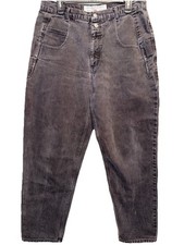 Men s Vintage GUESS Jeans Size 32 PASCAL LOOSE FIT TAPERED LEG 34X30 100 Cotton
