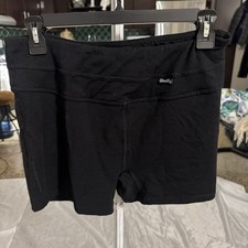 Woolly Women's Boy Shorts 95 Merino Wool, Black Medium