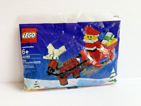 LEGO SEASONAL Father Christmas with Sledge & CREATOR Christmas Tree 40010 30286