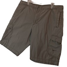 Nike The Athletic Dept. Y2K Cargo Short XL Army Green Hiking Adjustable Waist