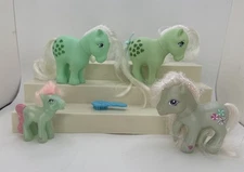 MLP Minty Lot Of 4 G3 25 35th Anniversary Reproductions 2007 2017 My Little Pony