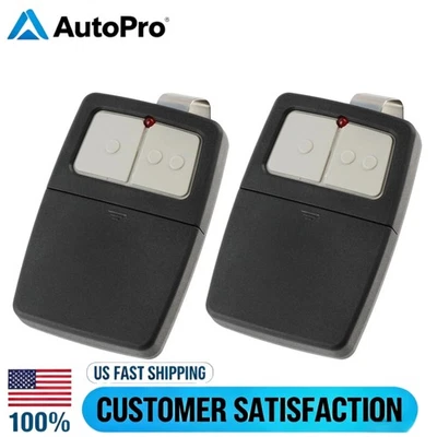 VIREGO 2PCS For Universal Clicker 375LM 375UT KLIK1U Garage Gate Door Opener Remotes US