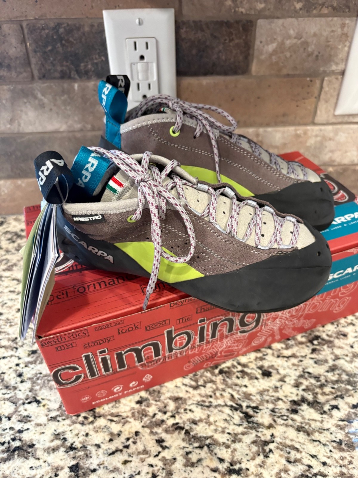 Zapato de escalada Scarpa Maestro Mid Eco para mujer EU 36,5 NUEVO