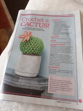 Crochet pattern for cactus