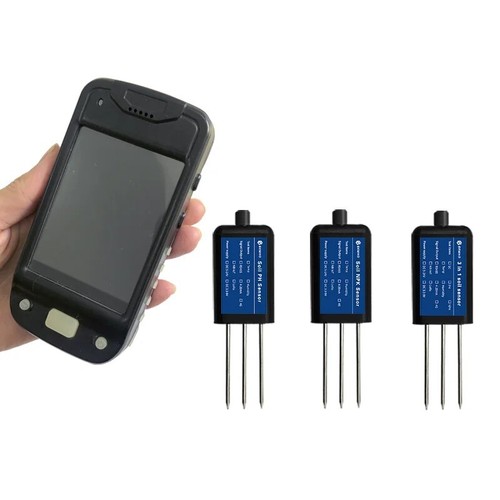 Analizador de suelo portátil 7 en 1 equipo de prueba de suelo agricultura suelo NPK - Imagen 3 de 12