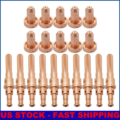 #ad #ad 20Pcs Plasma Torch Electrode Nozzle For TD SL60 SL100 PK20 9 8215 9 8210 USA $31.99