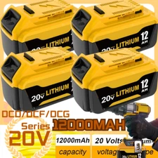 Replacement for DeWalt DCB210 20V MAX 12 Ah 10 Ah Li-Ion Battery 20 Volt DCB206