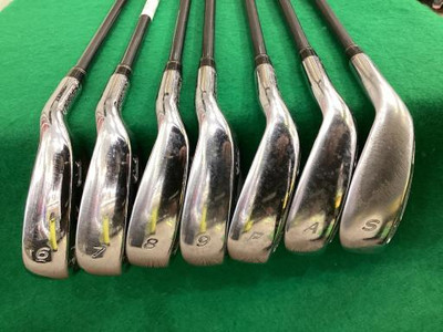 TaylorMade r7 CGB MAX 2006 Iron Set 7pcs 6-9+Pw,Aw,Sw M.A.S.2 7 50PLUS Flex R RH