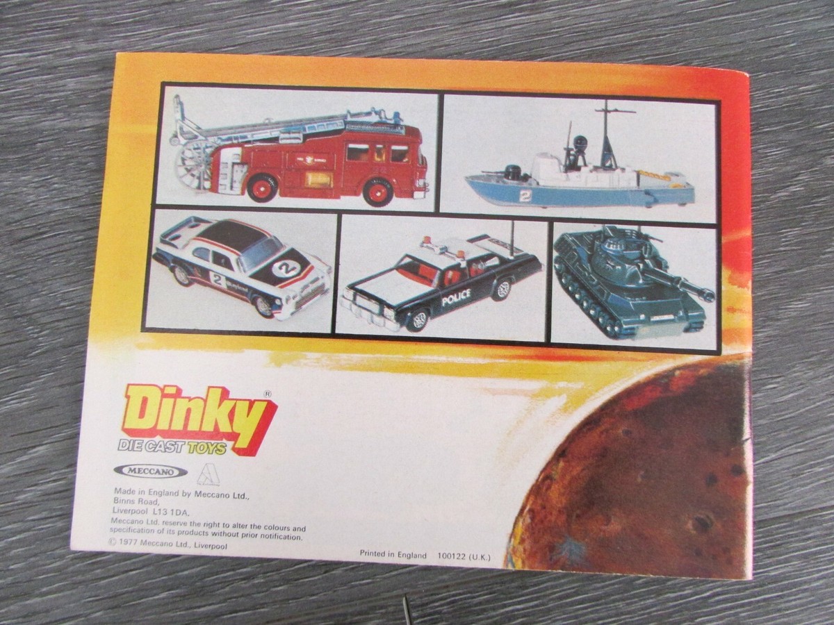 Catalogue Dinky Toys 1977 N°13 - 44 Pages Avec Tampon Détaillant Suisse - État Très Bon (Occasion)